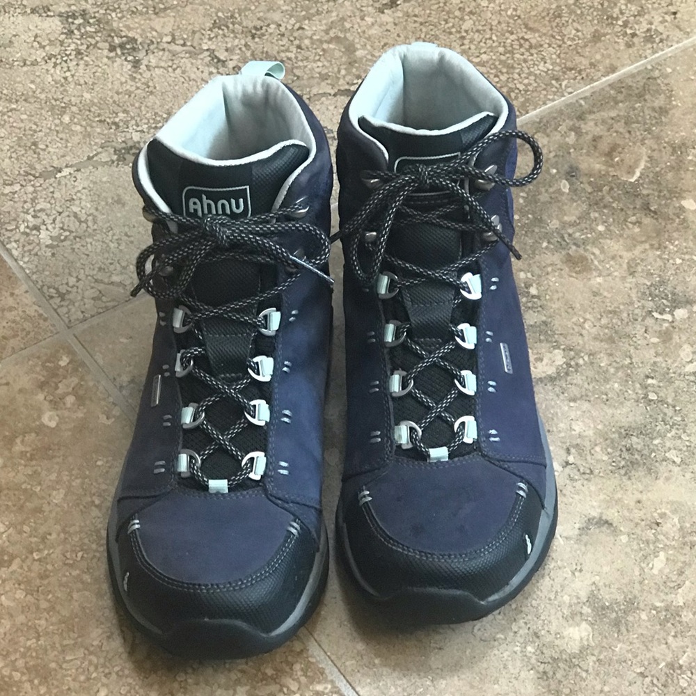 Gently used Ahnu hiking boots